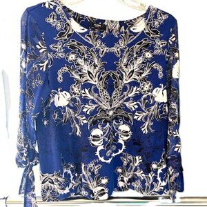 Alfani long sleeve blouse